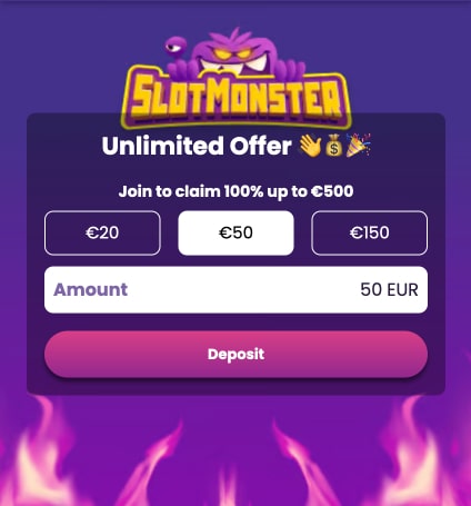 SlotMonster Hero Banner